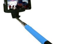 BASTON SELFIE, Bluetooth, Recargable, Para celular Iphone y Android, AZUL