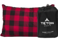 TETON Sports Camp Pillow Perfect for Camping and Travel, Ultralight Pillow, Black